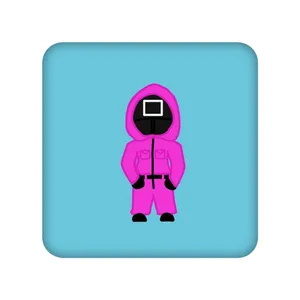 زیر لیوانی مدل Squid Game کد 2214