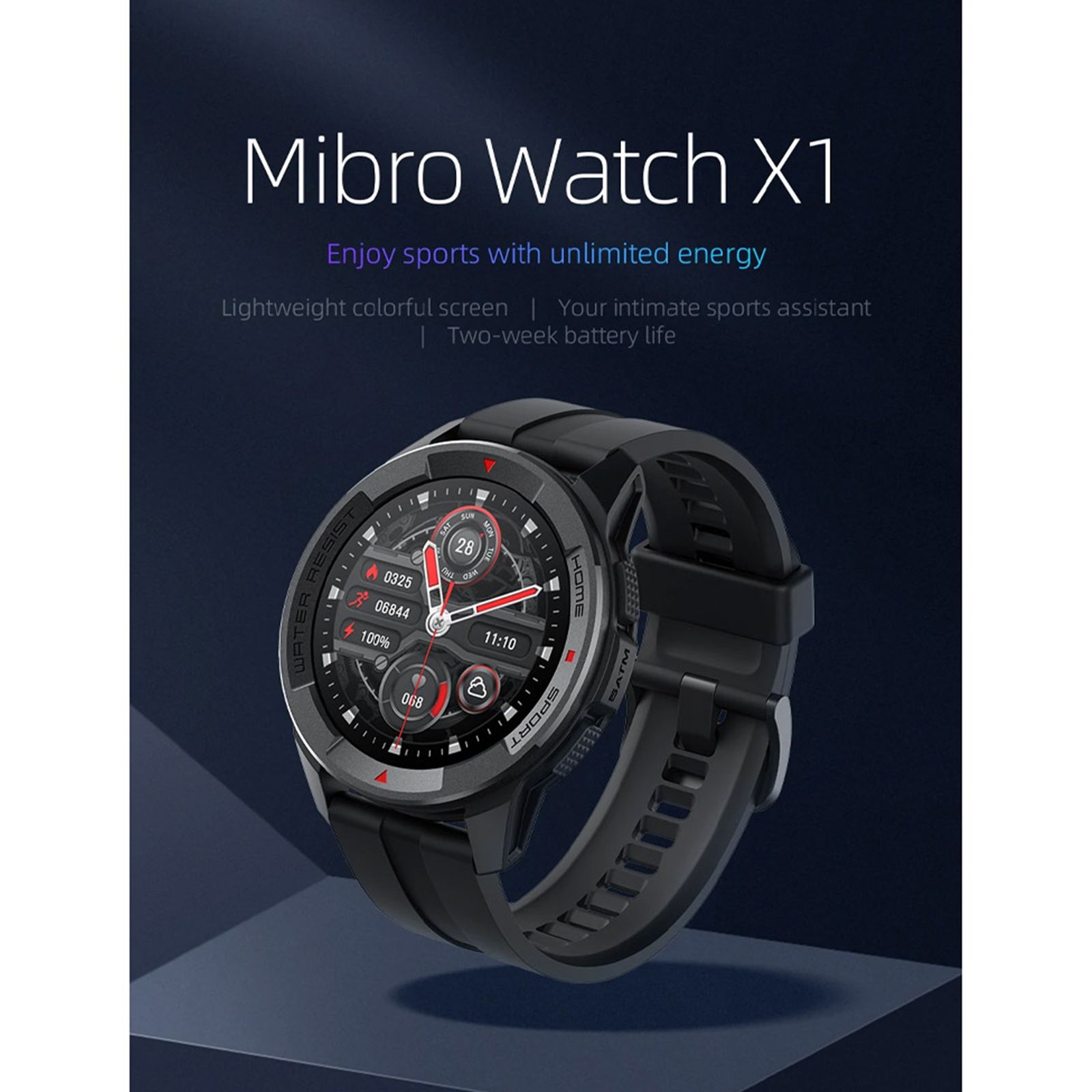 ساعت هوشمند میبرو مدل Mibro Watch X1 -  - 5