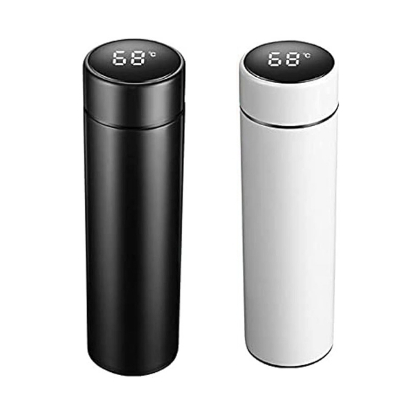 فلاسک مدل هوشمند درجه دار کد fm2 گنجایش 0.5 لیتر بسته 2 عددی