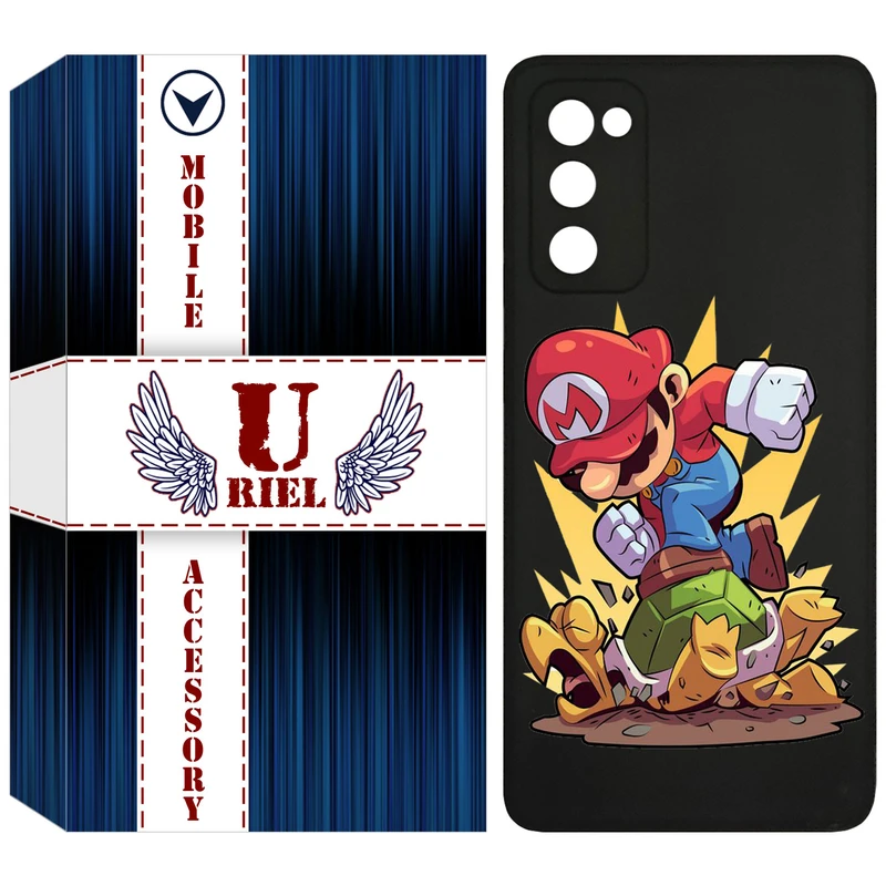کاور یوریل قاب مدل KSH کد 64 طرح ماریو مناسب برای گوشی موبایل سامسونگ Galaxy S20 FE