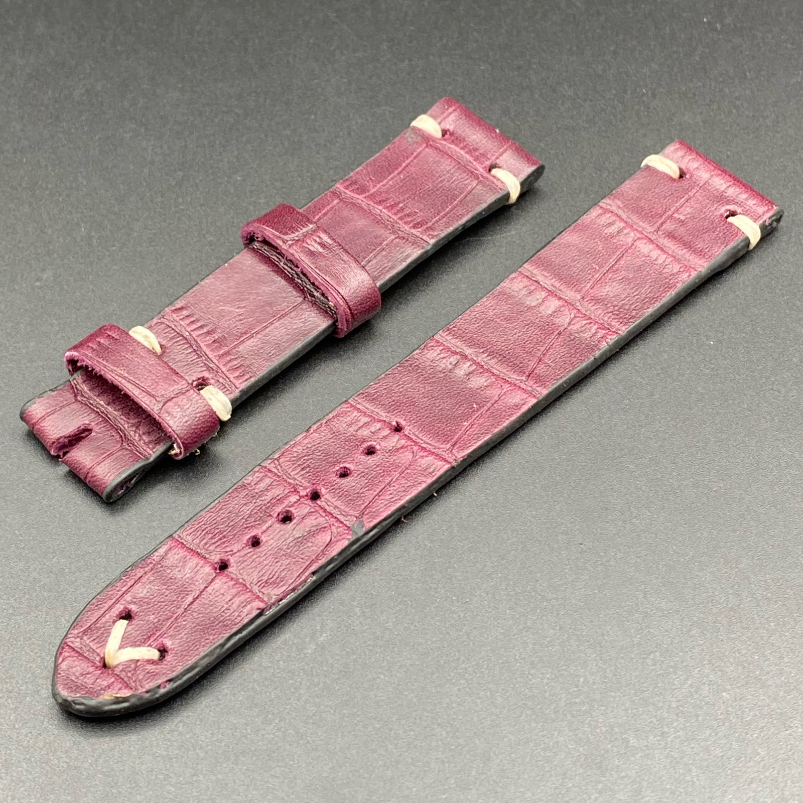 بند ساعت مچی مدل 24MM LCi4 natural Leather