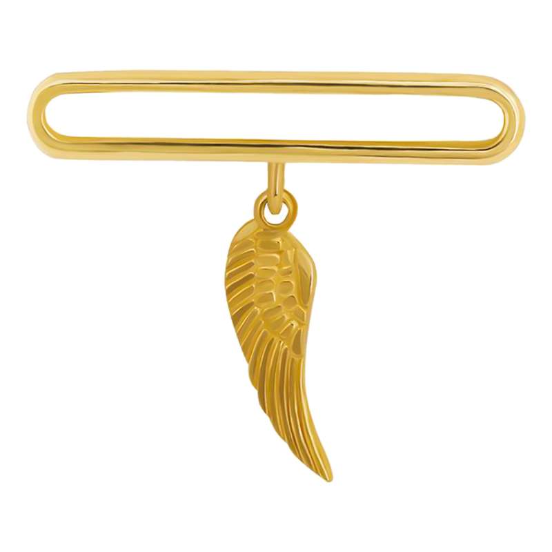 آویز ساعت طلا 18 عیار زنانه تاج مدل A389 آویز ساعت طلا 18 عیار زنانه تاج مدل A389