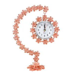 ساعت رومیزی مسی مدل بیوتی کد 22p17