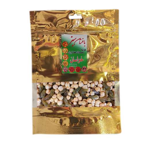 نخود و کشمش باغستان سبز -500 گرم