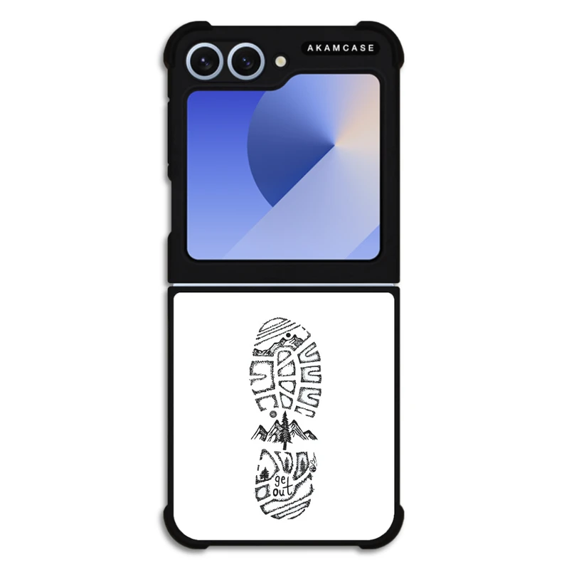 کاور آکام مدل AMC-WSGZFLIP6-MOUNTAINS-9 مناسب برای گوشی موبایل سامسونگ Galaxy Z Flip 6