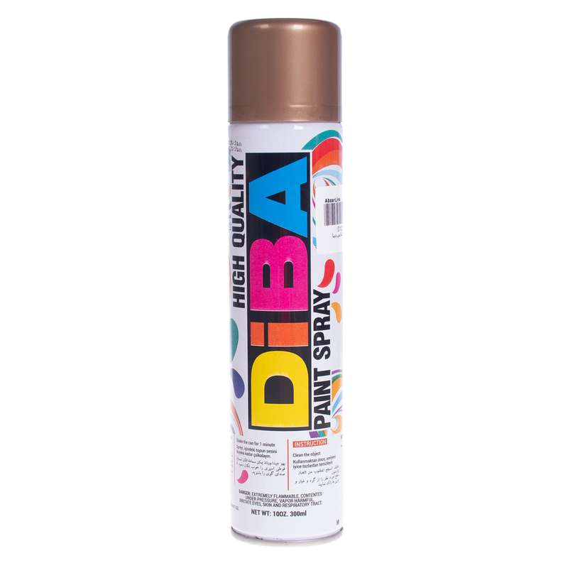 اسپری رنگ طلایی دیبا مدل AB-1006018 حجم 300 میلی لیتر اسپری رنگ طلایی دیبا مدل AB-1006018 حجم 300 میلی لیتر