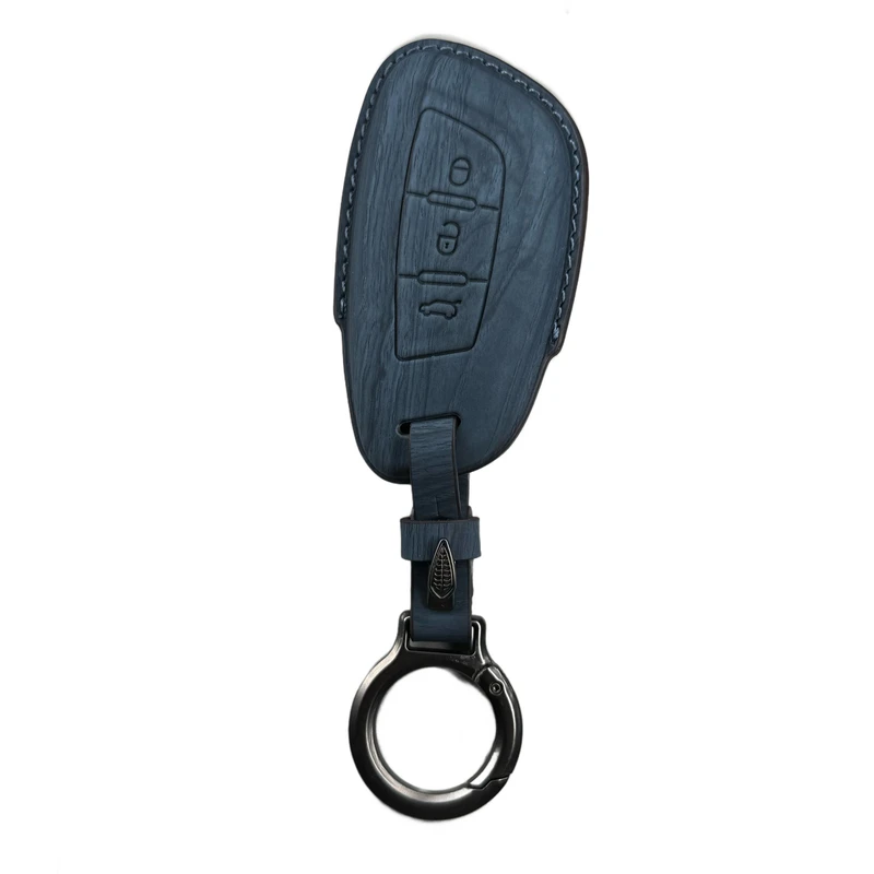 کاور ریموت و سوئیچ خودرو ام ار جی مدل 865 طرح چرم چوبی مناسب برای شاهین