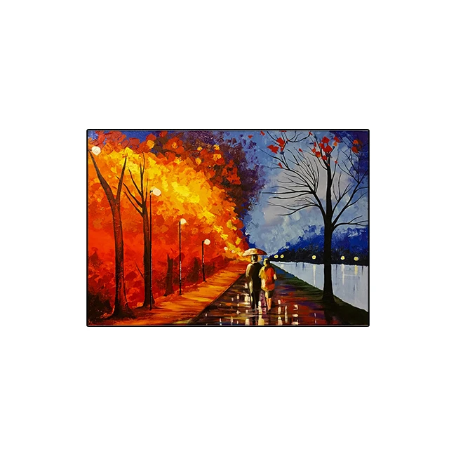 تابلو شاسی طرح پاییز عاشقانه کد 900121