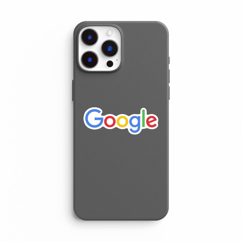 استیکر لپ تاپ و موبایل بووم طرح Google کد ZX026