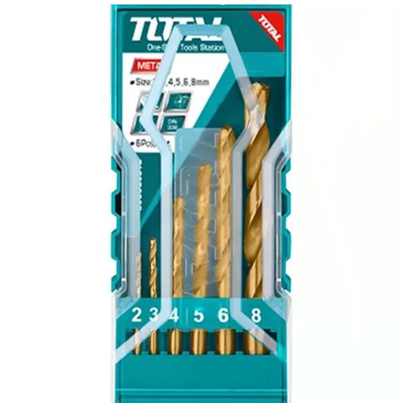 مته آهن توتال مدل TACSD0065 مجموعه 6 عددی مته آهن توتال مدل TACSD0065 مجموعه 6 عددی