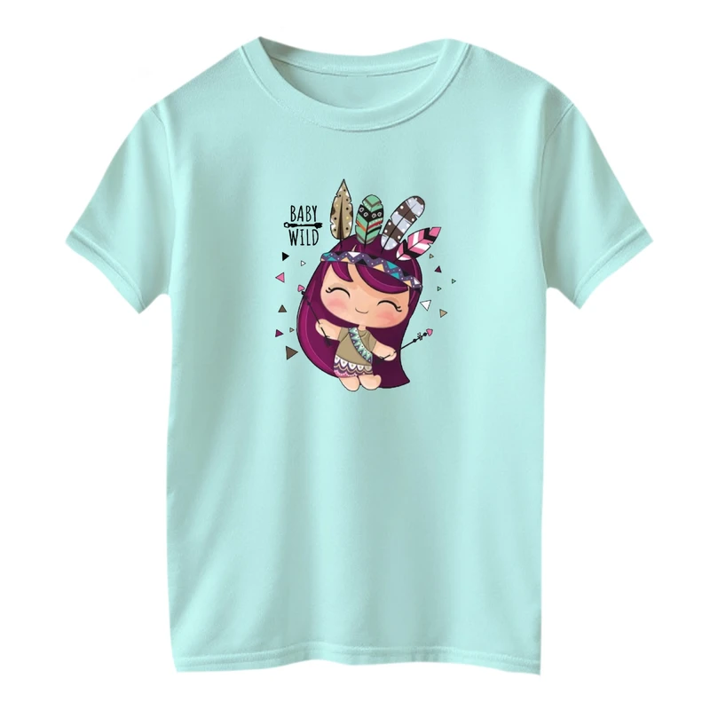 تی شرت آستین کوتاه بچگانه مدل دخترک کد ۱۶