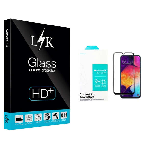 محافظ صفحه نمایش ال کی مدل +HD مناسب برای گوشی موبایل سامسونگ Galaxy A10