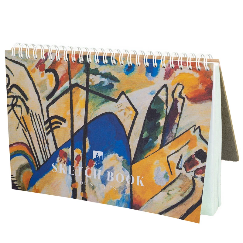 دفتر طراحی 100 برگ نشر رف مدل واسیلی کاندینسکی