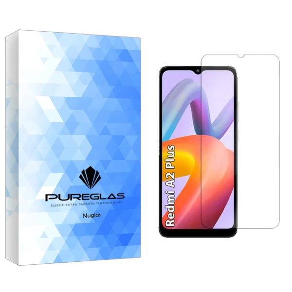 محافظ صفحه نمایش پیور گلس مدل NuGlas مناسب برای گوشی موبایل شیائومی Redmi A2 Plus