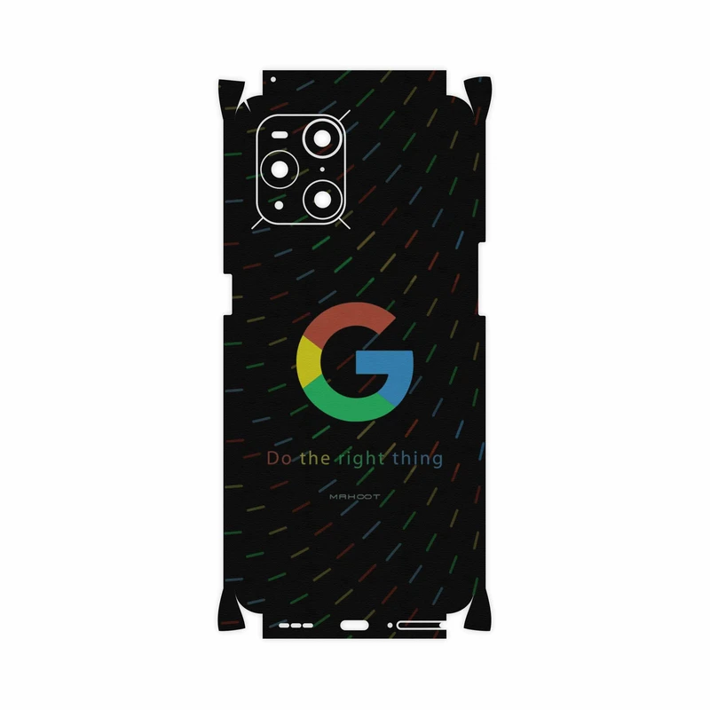 برچسب پوششی ماهوت مدل Google-Logo-FullSkin مناسب برای گوشی موبایل اپو Find X3 Pro