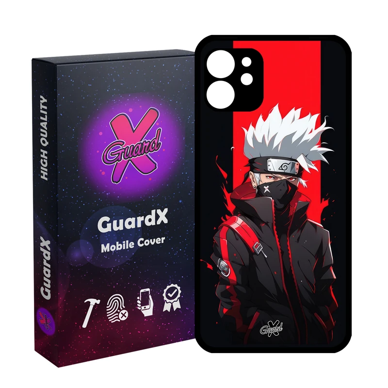 کاور گارد ایکس طرح کاکاشی انیمه مدل Glass10585 مناسب برای گوشی موبایل اپل iPhone 11