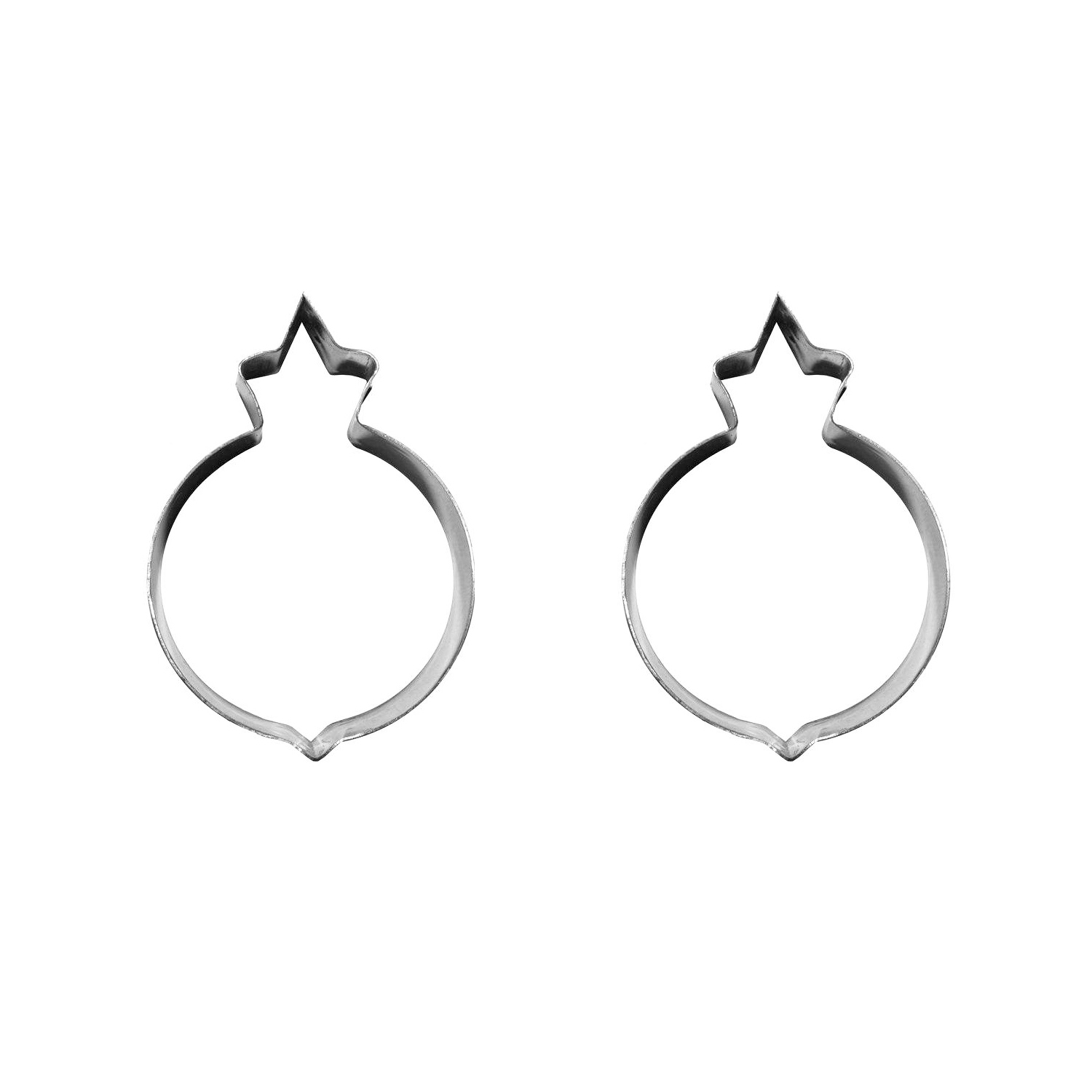 کاتر شیرینی پزی طرح انار کد Mhr-485 مجموعه 2 عددی
