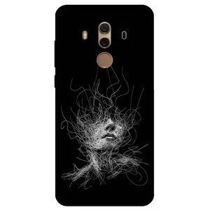 Megafone Face Sketch 7423 Cover For Huawei Mate 10 Pro