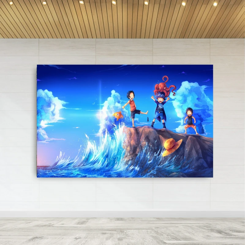 استیکر طرح انیمه وان پیس مدل SDA1213