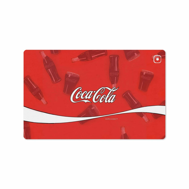 برچسب پوششی ماهوت مدل Coca-Cola-Logo مناسب برای تبلت سامسونگ Galaxy Tab A7 10.4 LTE 2020 T505