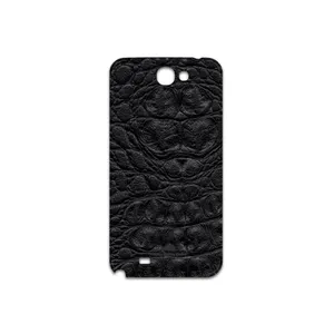 MAHOOT Black-Crocodile-Leather Cover Sticker for Samsung Galaxy Note 2