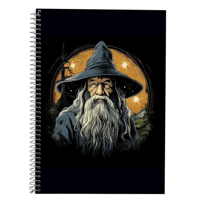 دفتر لغت 50 برگ مدوپد طرح  ارباب حلقه ها The Lord of the Rings کد DF3135