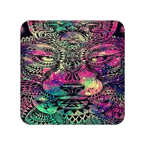  زیر لیوانی طرح پلنگ کد 1372