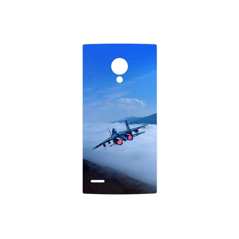 برچسب پوششی ماهوت مدل Fighter plane Su27 مناسب برای گوشی موبایل ال جی FX0 Firefox