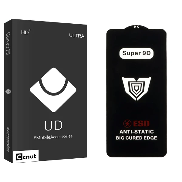 محافظ صفحه نمایش کوکونات مدل Super 9D UDB مناسب برای گوشی موبایل شیائومی Redmi Note 13 Pro 4G / Poco X6 Pro