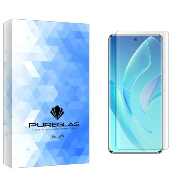 محافظ صفحه نمایش پیور گلس مدل NueGlas UV مناسب برای گوشی موبایل آنر 60 pro