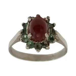 انگشتر نقره زنانه سلین کالا مدل عقیق ce-As035