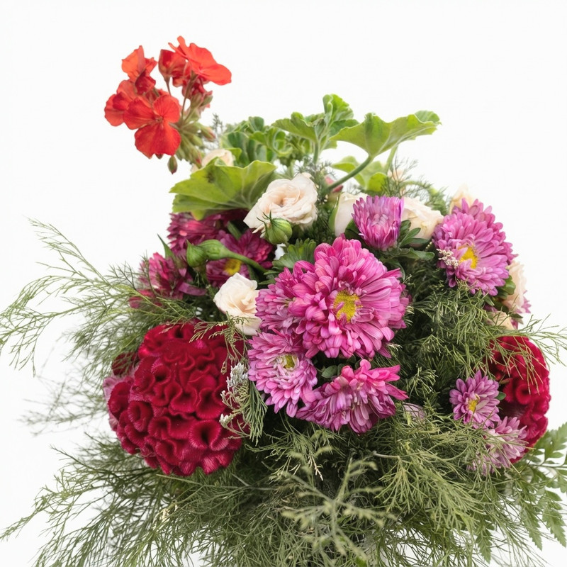 دسته گل رز طبیعی مدل متنوع