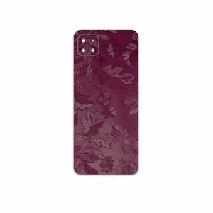 MAHOOT Red-Wildflower Cover Sticker for Samsung Galaxy A22 5G