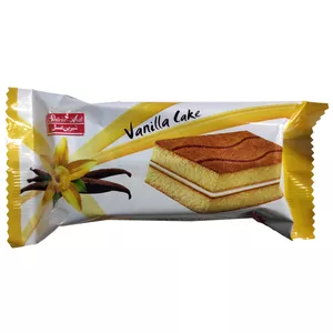 کیک لایه ای با طعم وانیل آلبینا شیرین عسل - 25 گرم