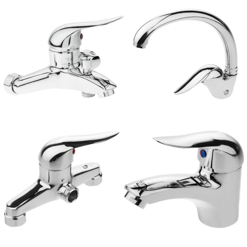 ست شیرآلات اندیکا مدل A0987 ست شیرآلات اندیکا مدل A0987