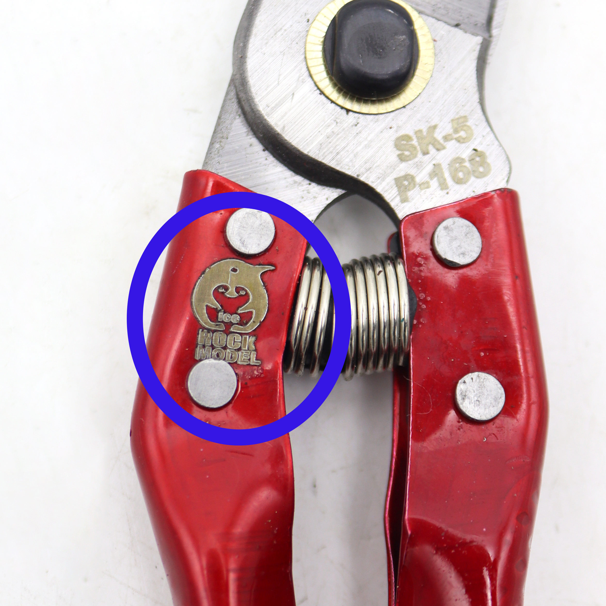 قیچی باغبانی مدل ایس راک کد YPGH-2RANG-21CM