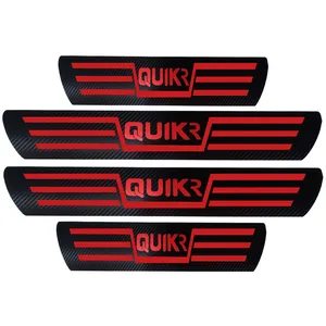 برچسب بدنه خودرو اسپرت غدیر مدل پارکاب کربن کد YA59 A07 بسته 4 عددی