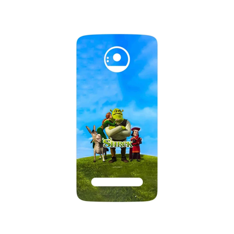 برچسب پوششی ماهوت مدل Shrek مناسب برای گوشی موبایل موتورولا Moto Z2 Play