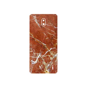 MAHOOT Red Marble Cover Sticker for Nokia 1 Plus