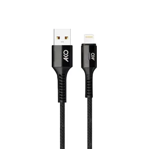 کابل تبدیل USB به لایتنینگ آکو مدل AC-4 طول 1متر