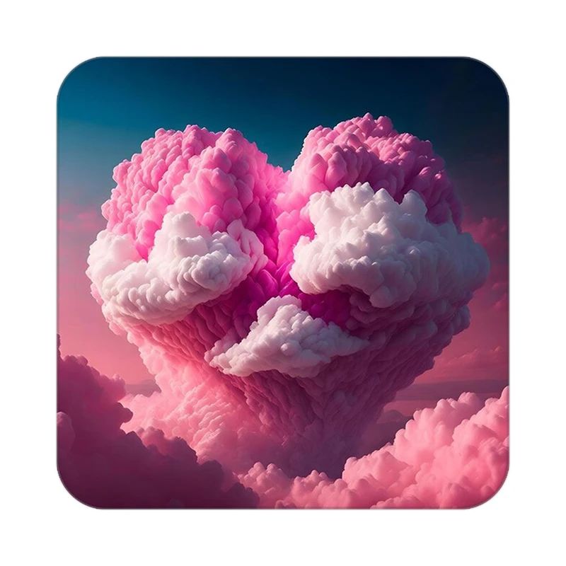 زیر لیوانی کاکتی مدل عاشقانه کد mp12131