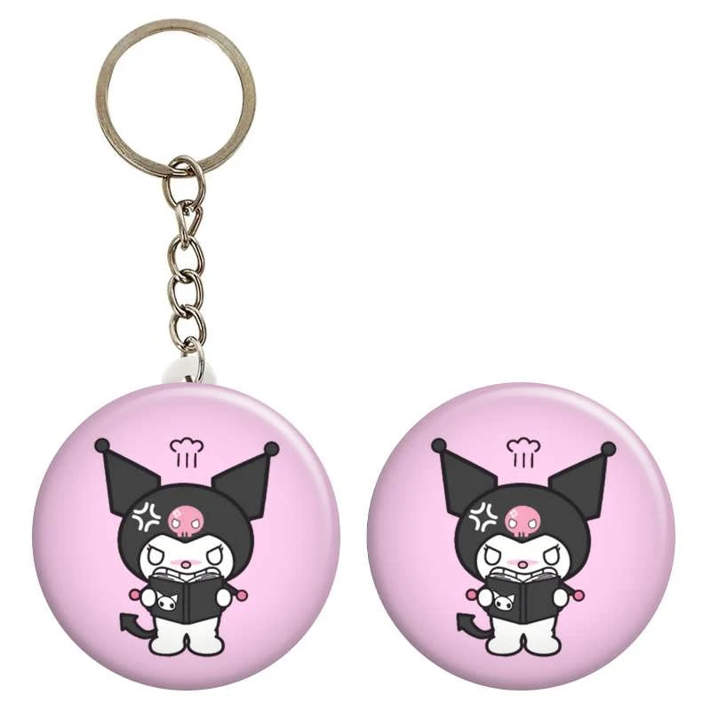 پیکسل گالری باجو طرح کورومی کد kuromi 62 به همراه جاکلیدی