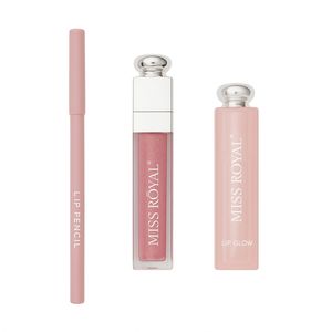 مجموعه آرایش لب میس رویال مدل 02 مجموعه 3 عددی