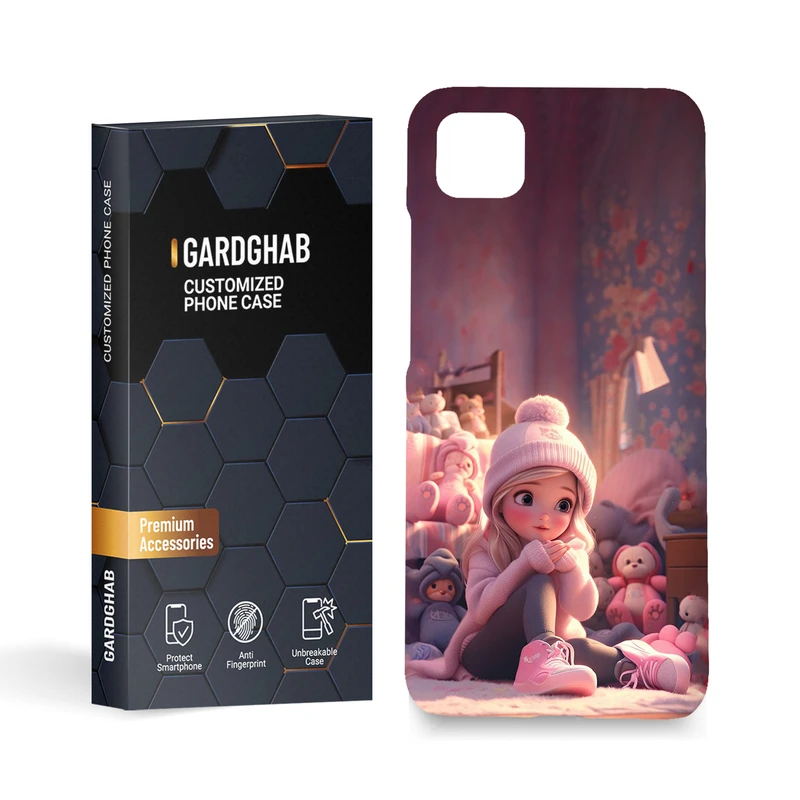 کاور گارد قاب مدل دخترانه مناسب برای گوشی موبایل شیائومی Poco C3