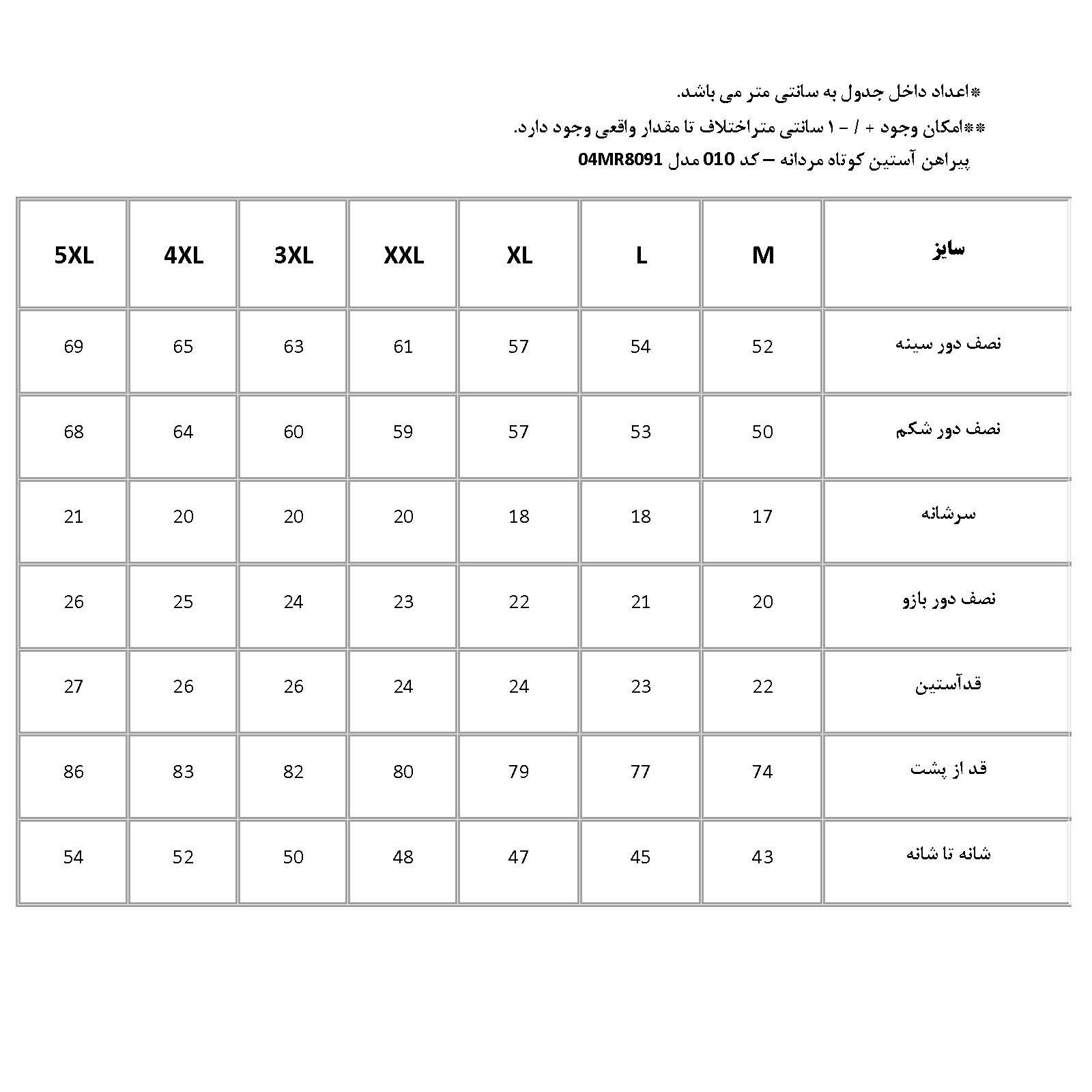 پیراهن آستین کوتاه یقه برگردان مردانه پاتن جامه مدل رگولار 04MR8091 رنگ طوسی -  - 6