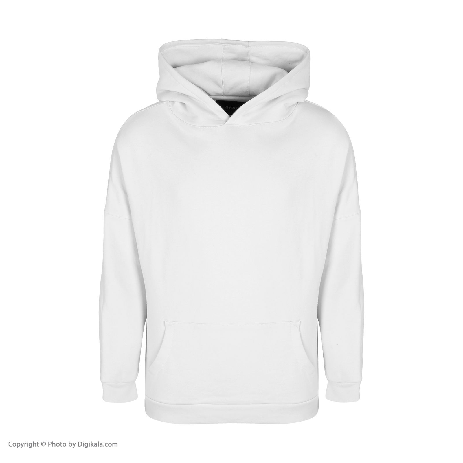 هودی مردانه گری مدل HODYW3 -  - 8