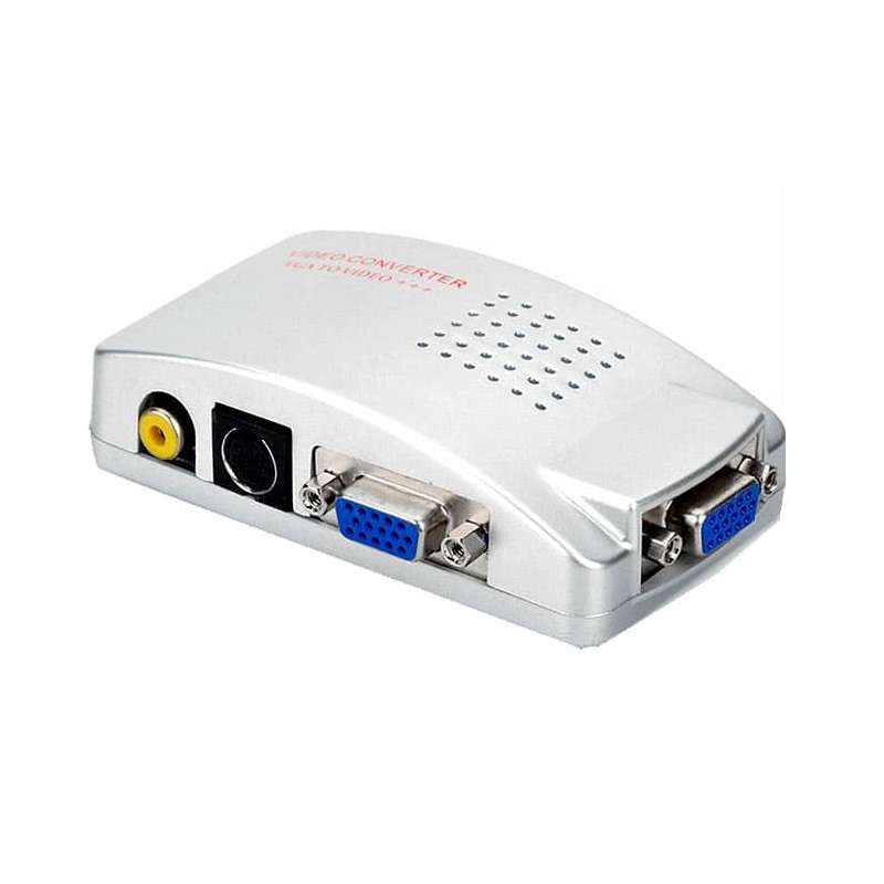 مبدل VGA به AV و S-Video مدل E12