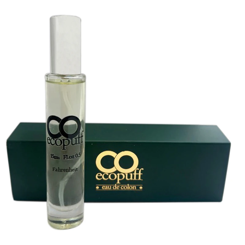 عطر جیبی مردانه اکوپاف مدل فارنهایت با رایحه خنک حجم 15 میلی‌لیتر