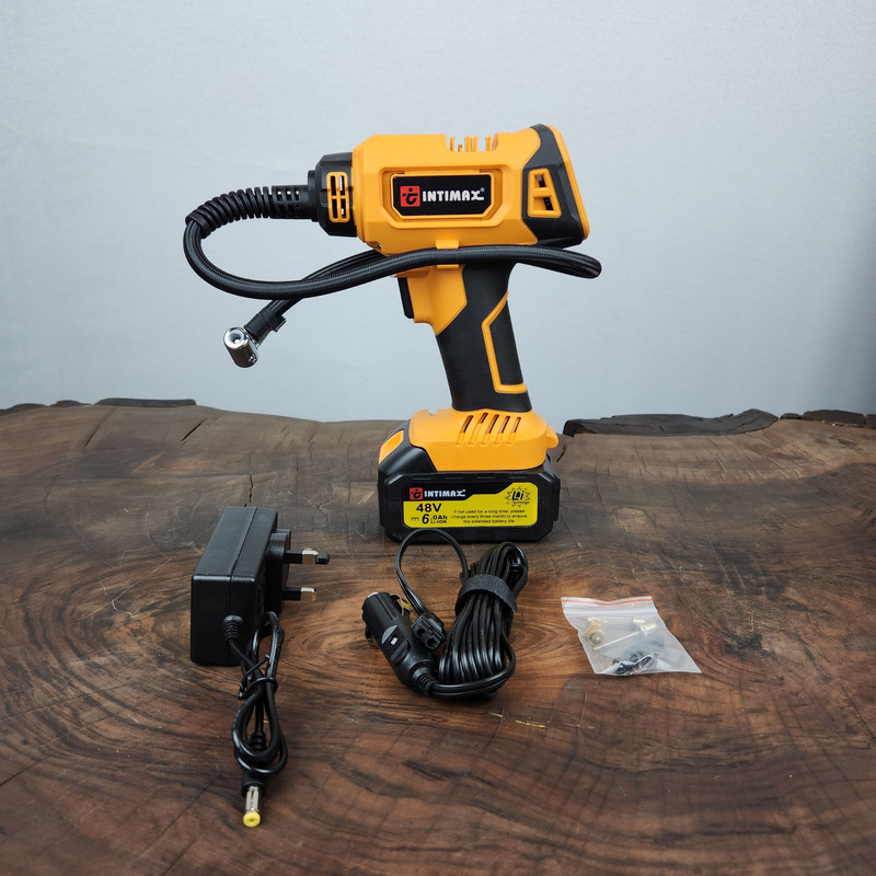 کمپرسور هوا دوکاره شارژی اینتیمکث کد 0413