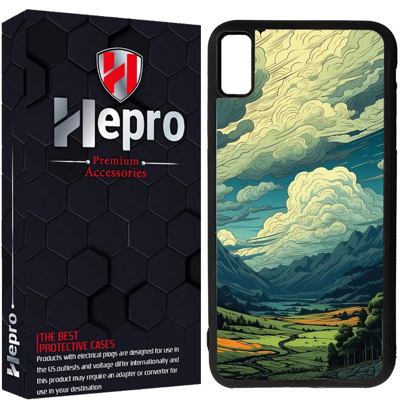 کاور هپرو طرح فانتزی مدل TPU مناسب برای گوشی موبایل اپل IPHONE X / XS